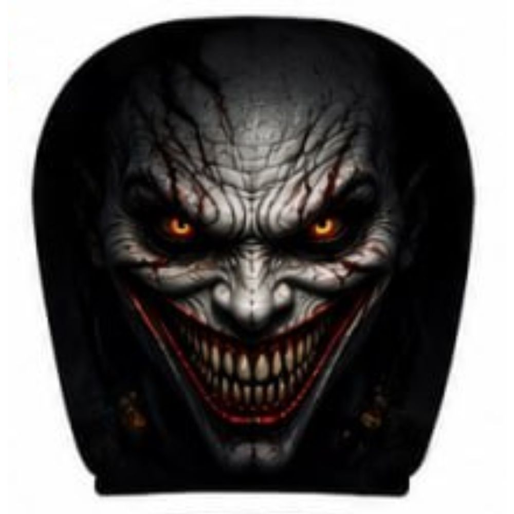 Halloween Horror Car Headrest Covers - 2-Piece Set