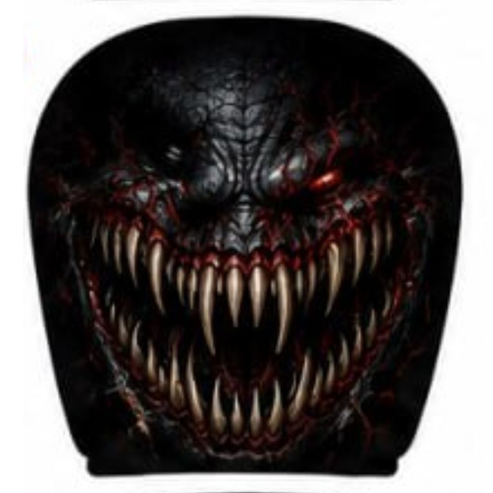Halloween Horror Car Headrest Covers - 2-Piece Set