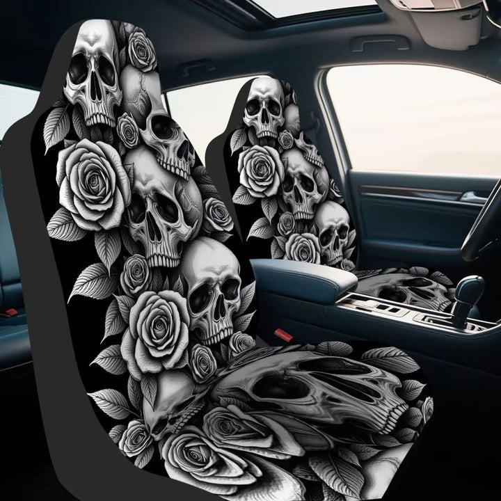 Skull Rose Gothic Art Pattern