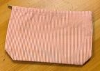 Personalized Seersucker Makeup Bag