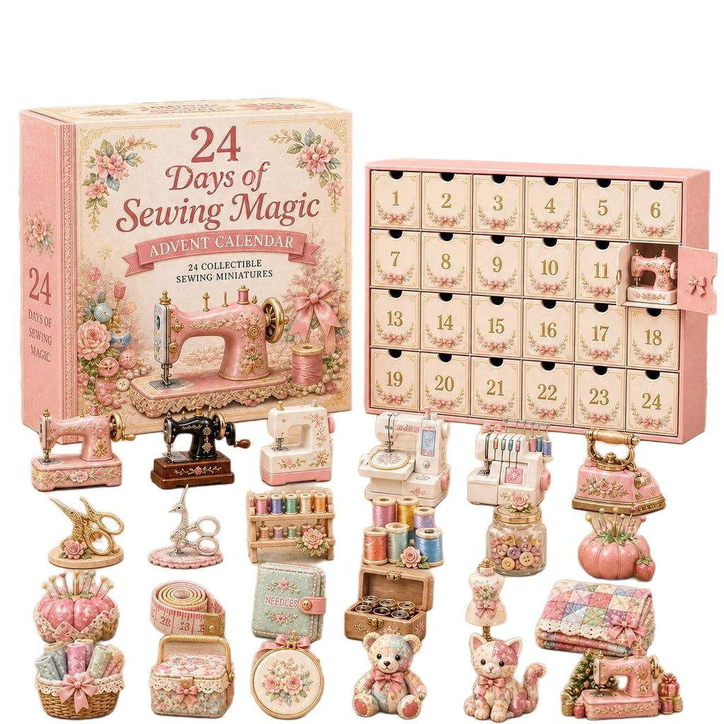 Sewing Advent Calendar with 24 Miniatures