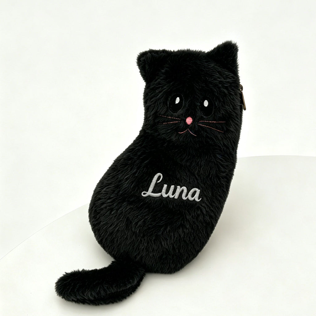 Personalized Cat Pencil Case