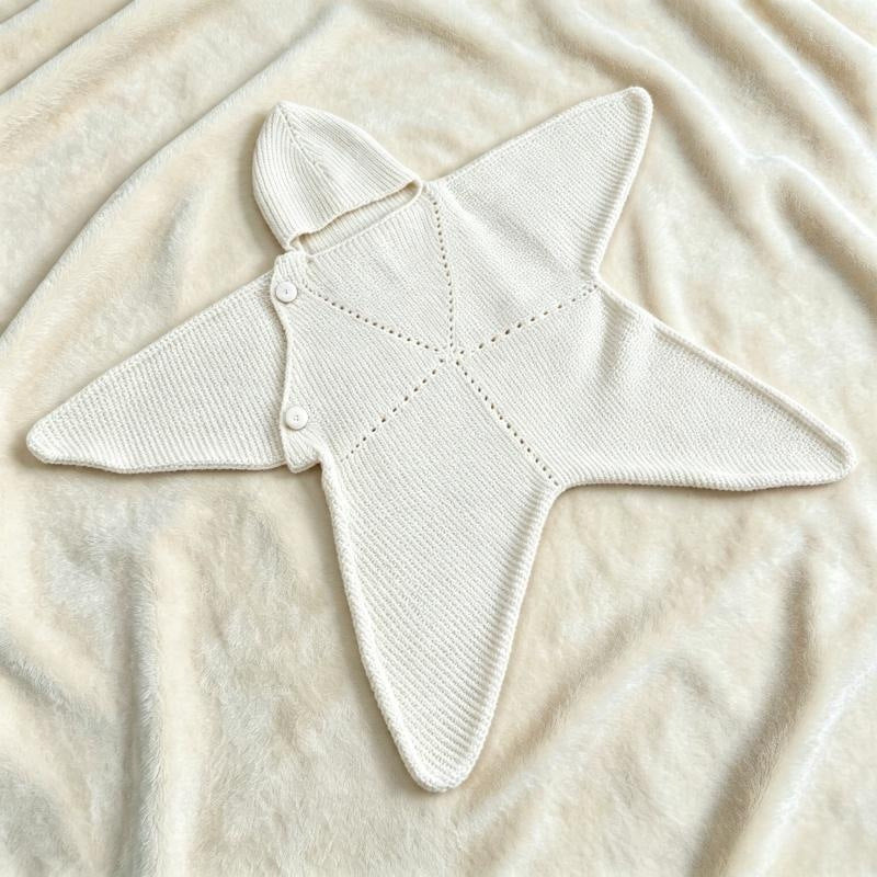 Crochet Starfish Baby Sleep Sack