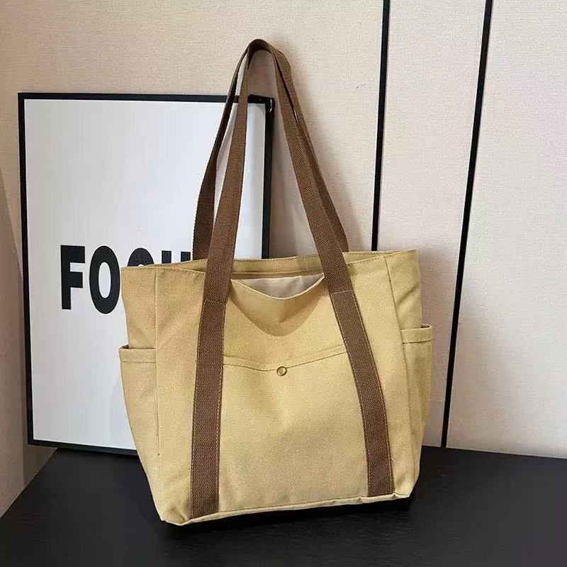 Personalized Embroidered Canvas Tote Bag