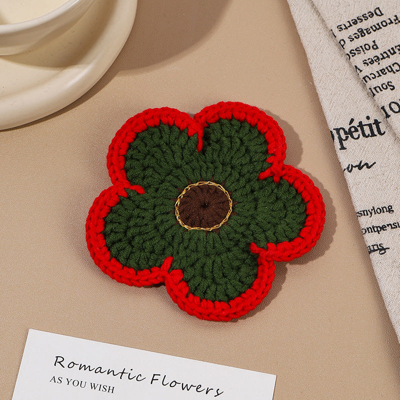 Crochet Christmas Coaster