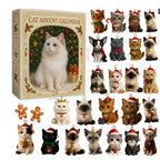 24 Days of Christmas Advent Calendar with Acrylic Ornaments