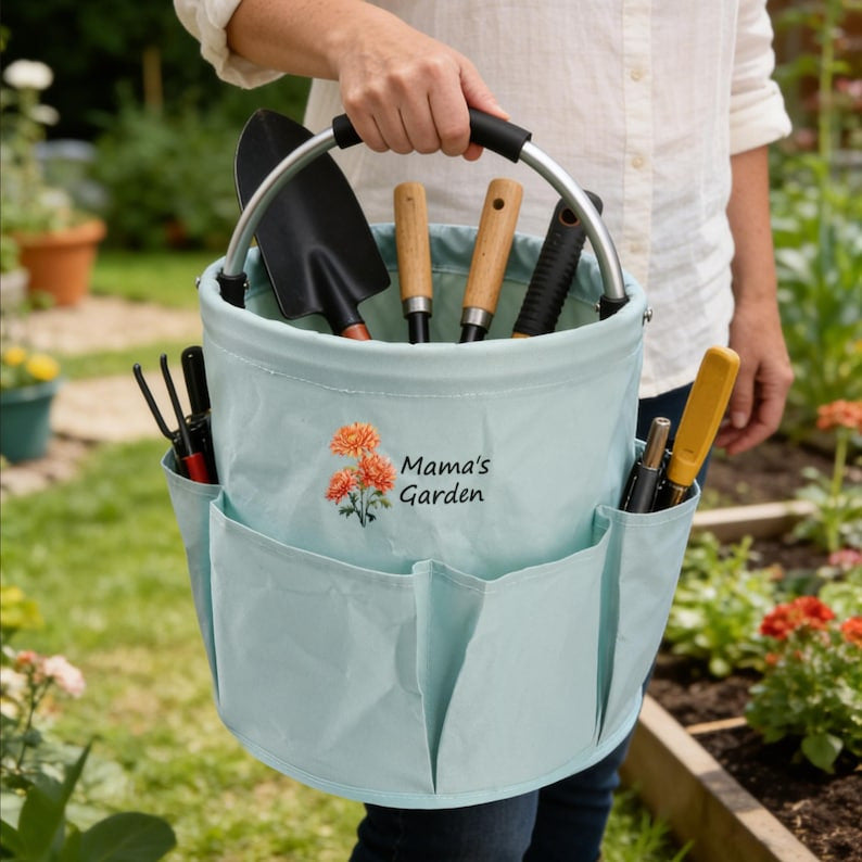 Personalized Garden Tool Bucket