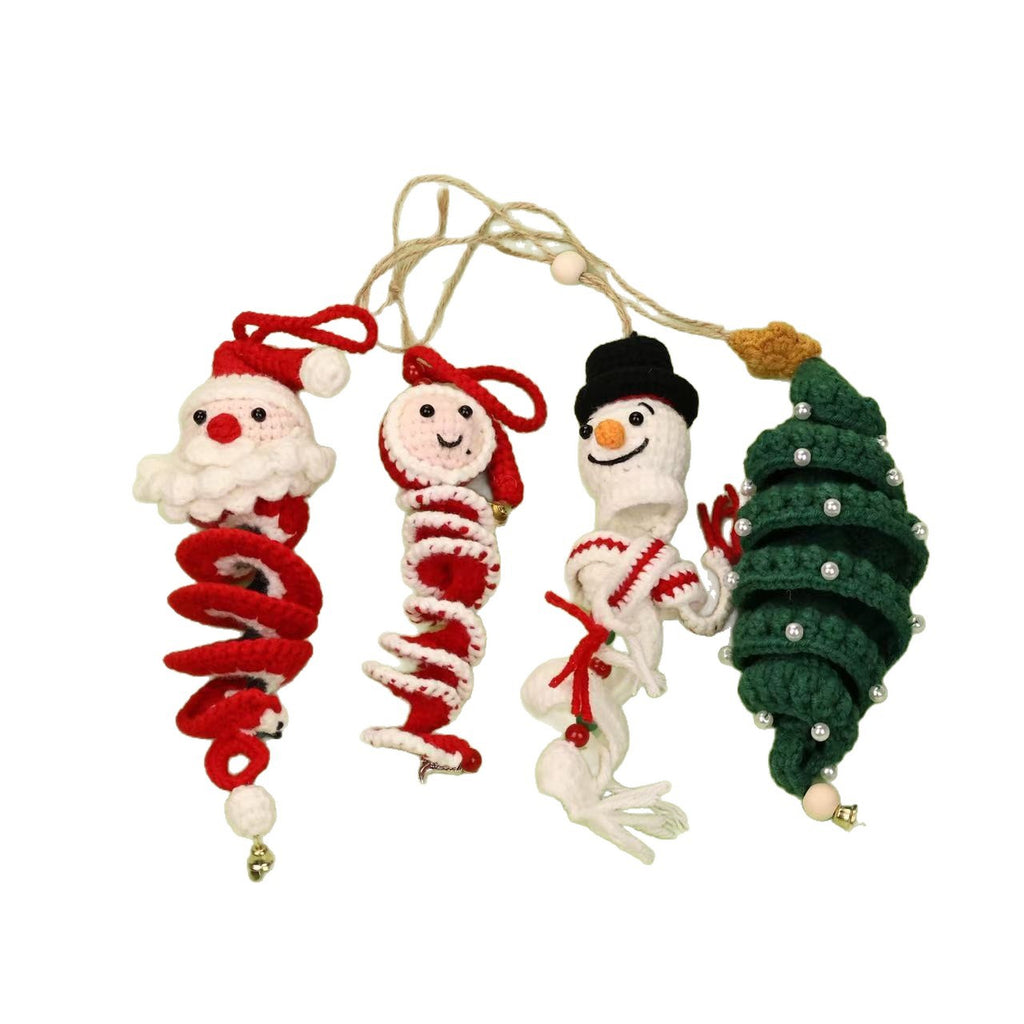 Crochet Christmas Spiral Ornament