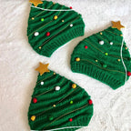 Christmas Tree Knit Beanie
