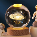3D Crystal Ball Night Light