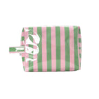 Personalized Striped Toiletry Bag