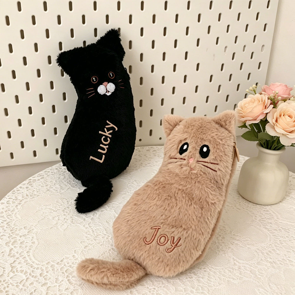 Personalized Cat Pencil Case
