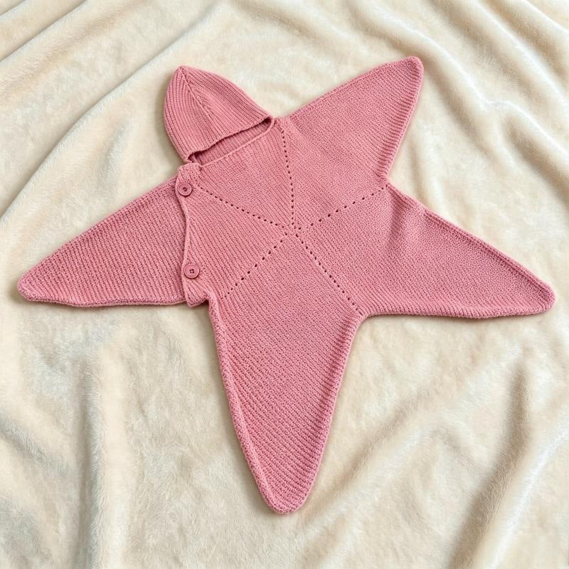 Crochet Starfish Baby Sleep Sack