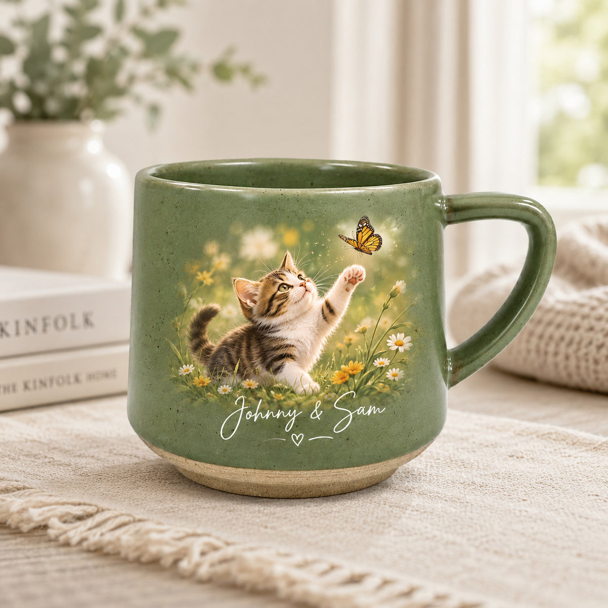 Personalized Photo Mug with Names