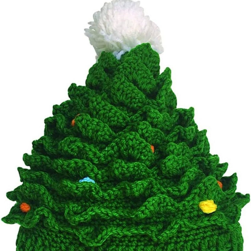 Christmas Tree Knit Beanie