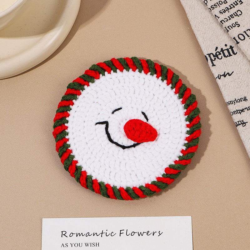 Crochet Christmas Coaster