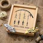 Personalized Engraved Fishing Lure, Reel Cool Dad
