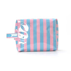 Personalized Striped Toiletry Bag