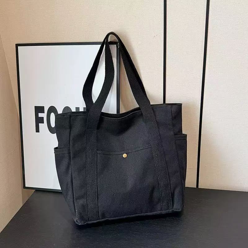 Personalized Embroidered Canvas Tote Bag