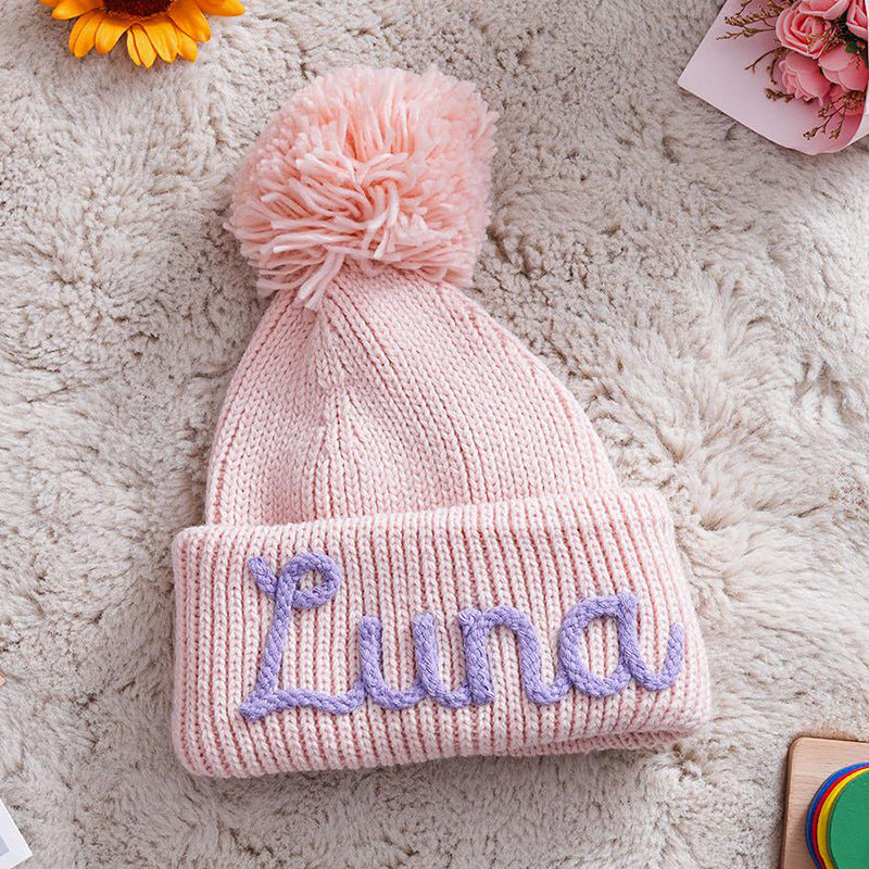 Personalized Embroidered Baby Beanie