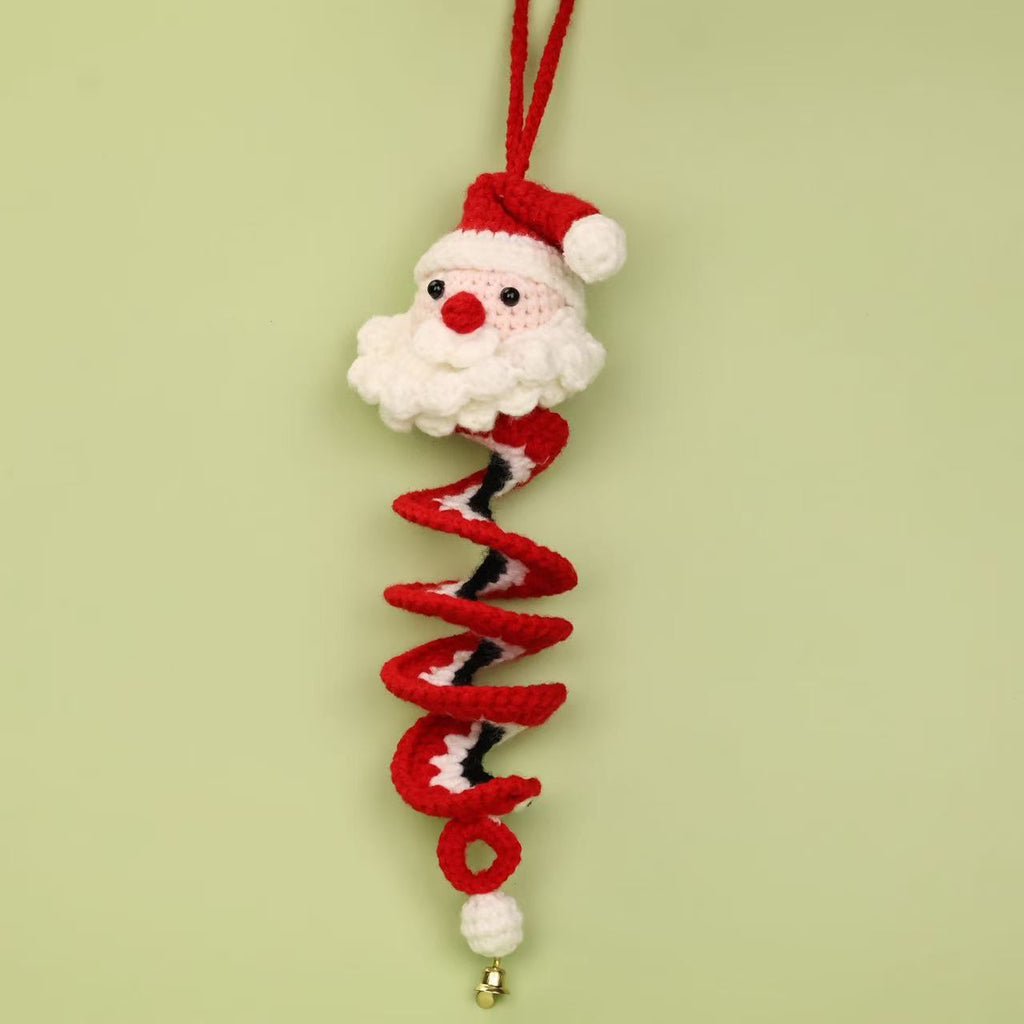 Crochet Christmas Spiral Ornament