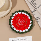 Crochet Christmas Coaster