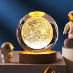 3D Crystal Ball Night Light