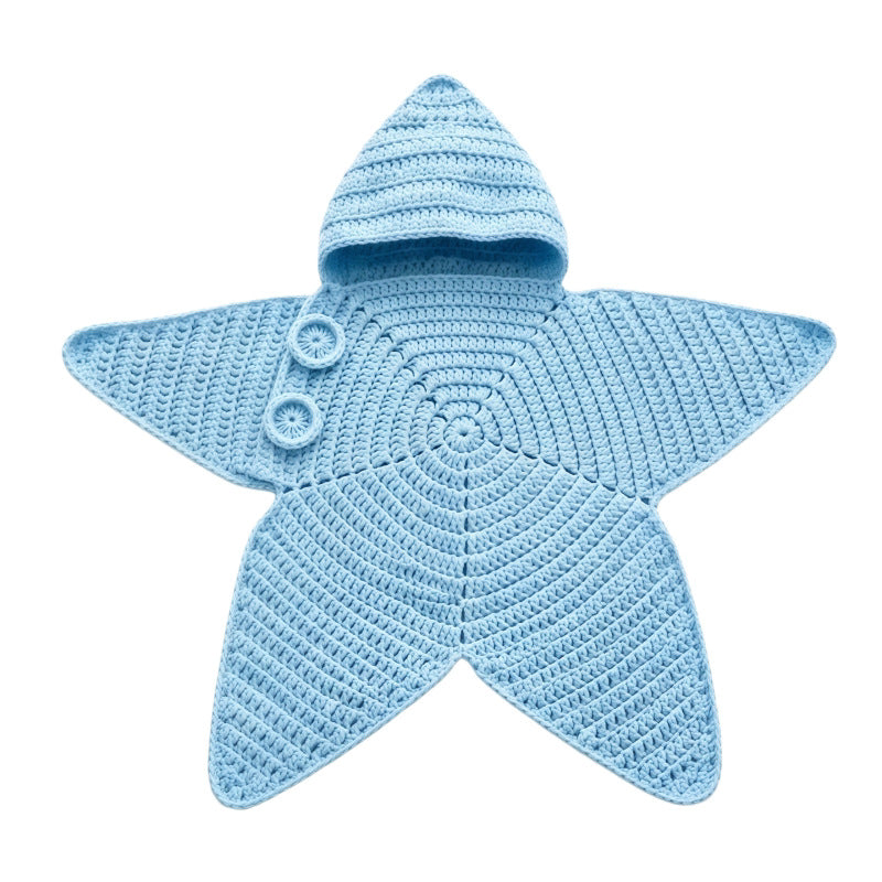 Crochet Starfish Baby Sleep Sack