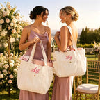 Personalized Embroidered Canvas Tote Bag