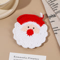 Crochet Christmas Coaster