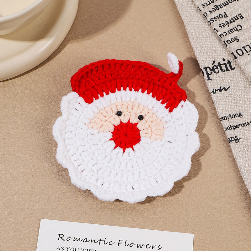 Crochet Christmas Coaster