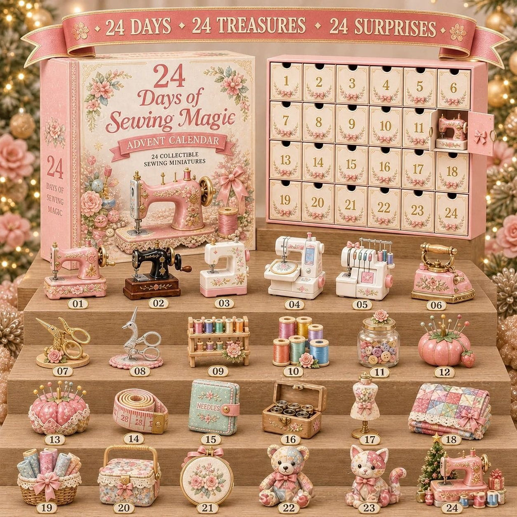 Sewing Advent Calendar with 24 Miniatures