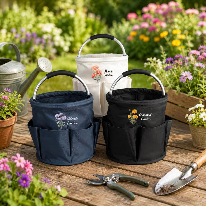 Personalized Garden Tool Bucket