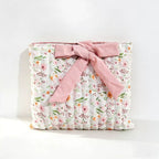 Personalized Quilted Bow Pouch
