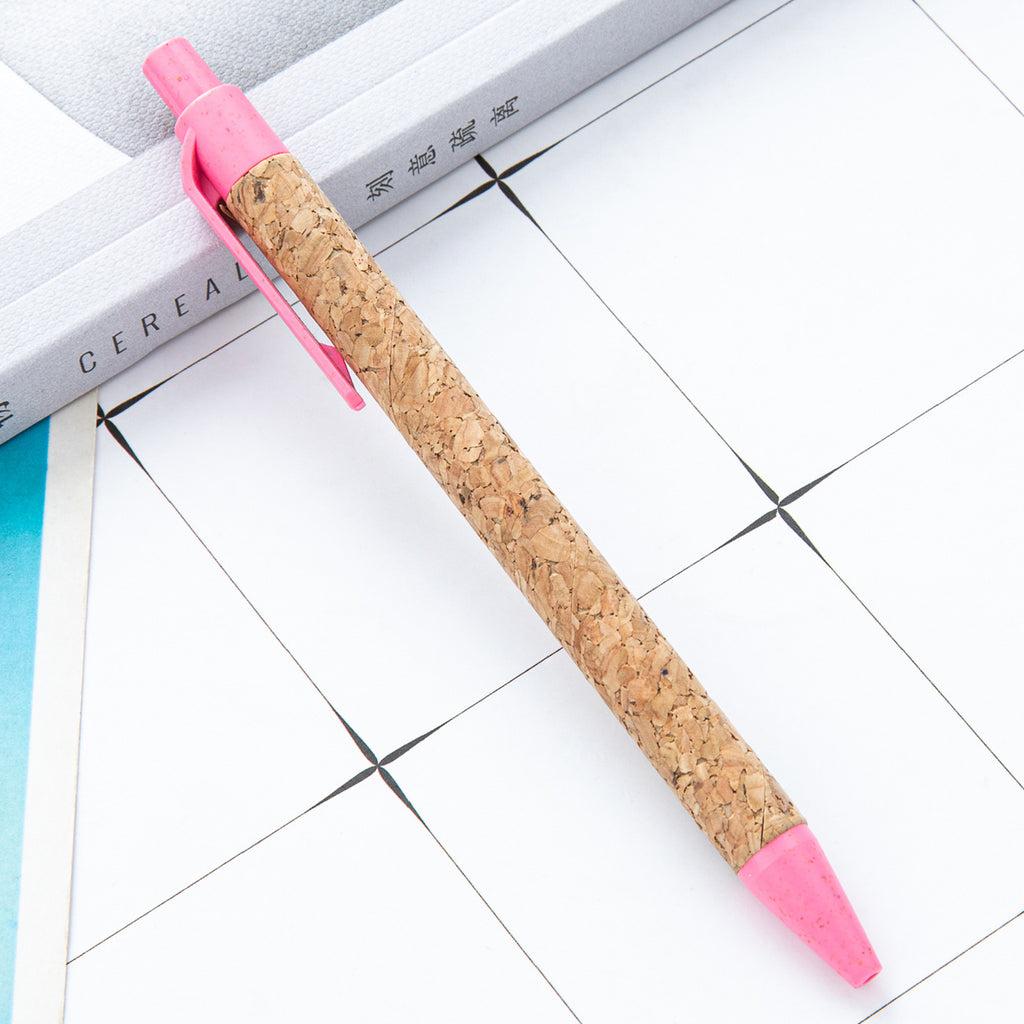 Personalized Engraved Cork Pen