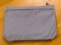 Personalized Seersucker Makeup Bag