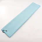 Sky blue quick-dry golf towel
